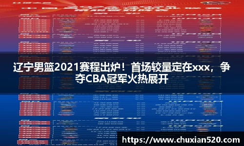 辽宁男篮2021赛程出炉！首场较量定在xxx，争夺CBA冠军火热展开